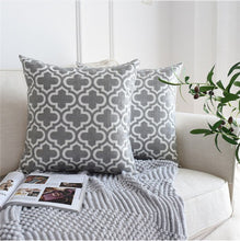 Load image into Gallery viewer, Euro Style Embroidered Pillow Cover