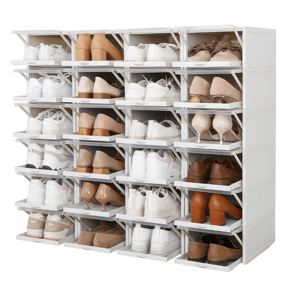 Push Pull Pull Out Shoe Storage Boxes Stackable Shoe Sneaker Box